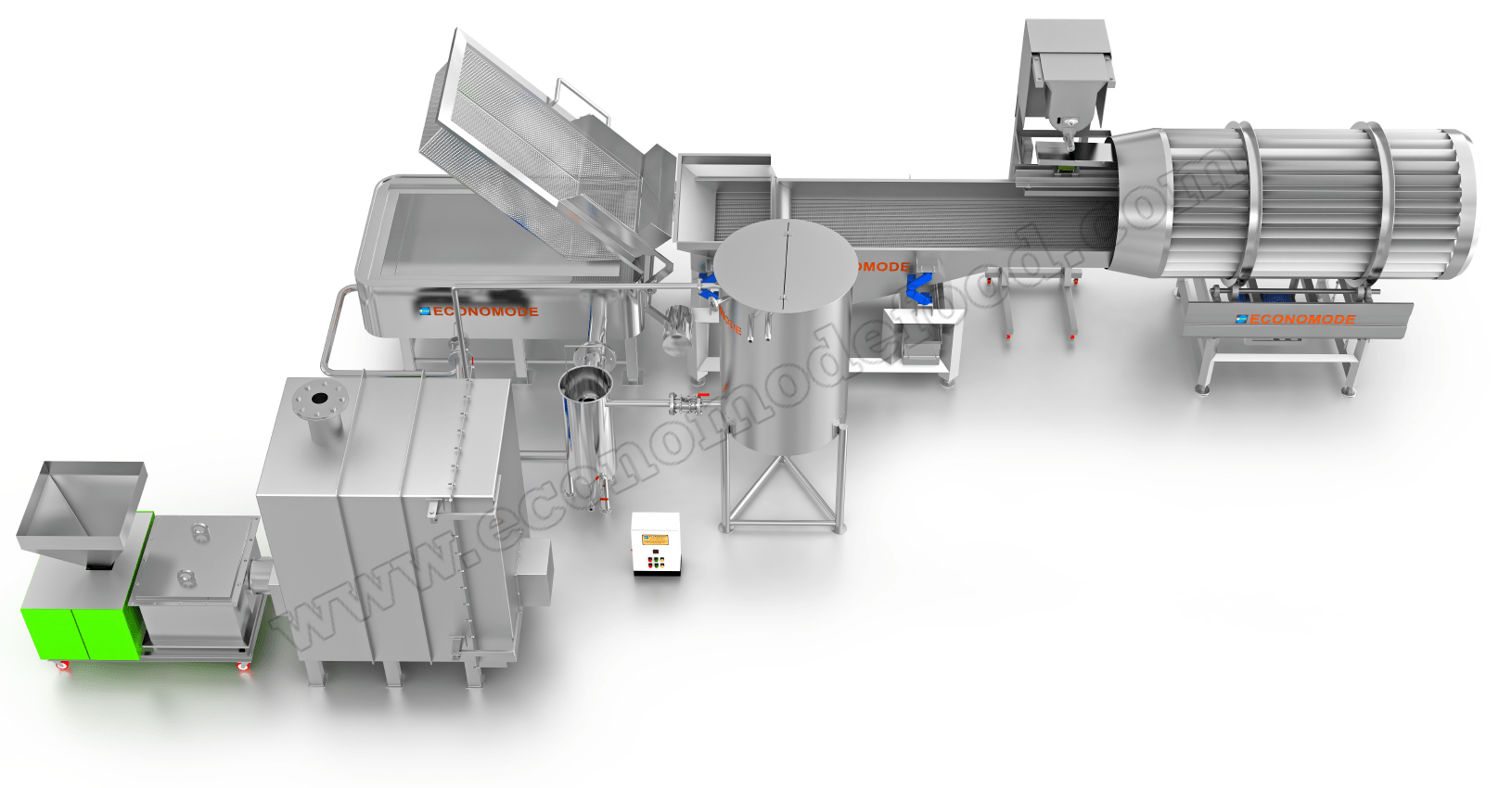 Batch Type Potato Chips Line